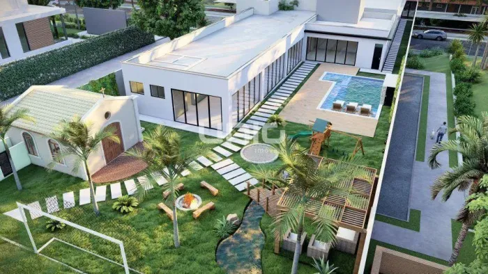 Casa à venda e para alugar com 4 suítes no Condominio Park Campestre I, com 4 suítes em Pi