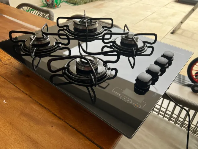 Fogão Cocktop 4bocas - Brastemp Active