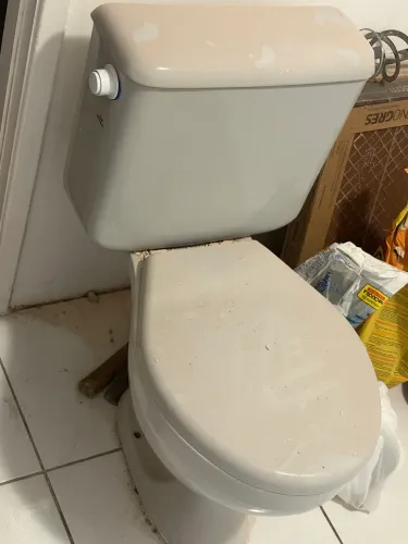 2 Vasos sanitário acoplado cinza!