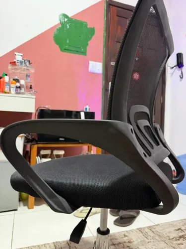 Cadeira Escritório Giratória Office Arco Estofado Mesh