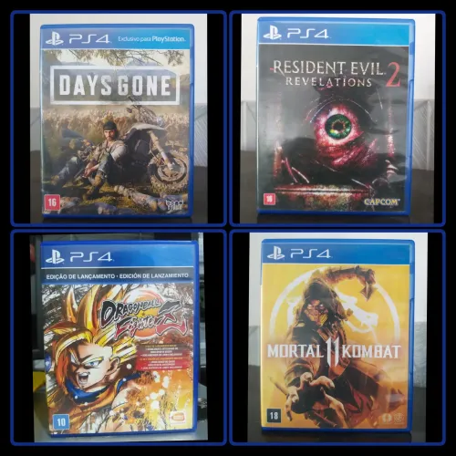 Vendo Jogos de PS4
