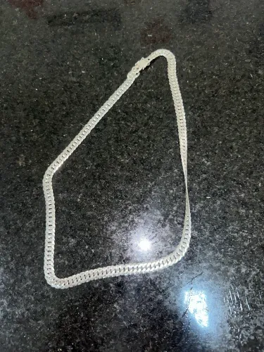 Corrente de prata 10 mm 