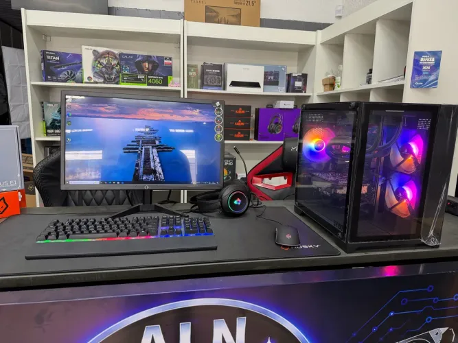 Pc gamer completo i5 11400f, B560m, 16gb de ram ddr4 Corsair, Rtx 2060, Ssd 1tb, monitor