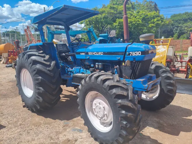 Trator Ford 7610 4x4 Ano 87
