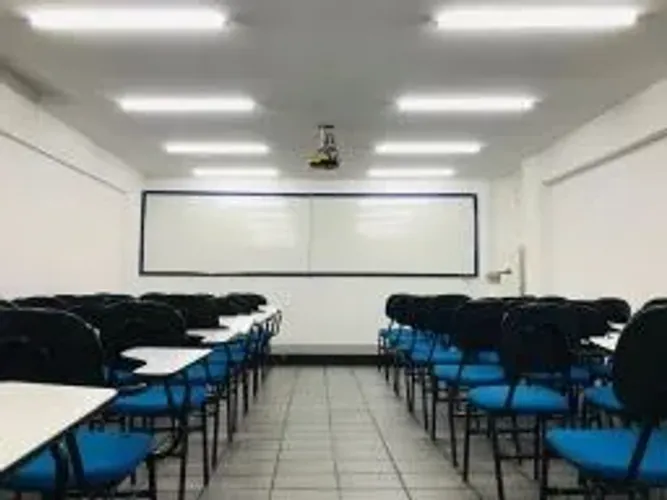 Quadro Escolar Branco Liso 500x120