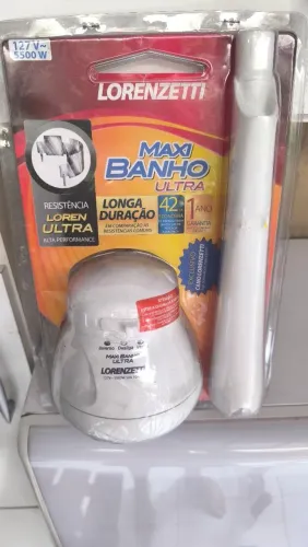 Chuveiro Lorenzetti Maxi Banho Ultra 127V 5500W (Novo/Lacrado)
