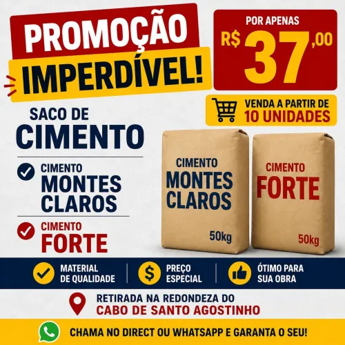 SACOS DE CIMENTO!