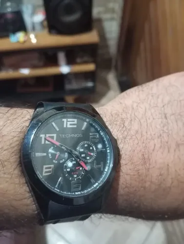 RELÓGIO TECHNOS MORMAII PROVA A ÁGUA ORIGINAL 