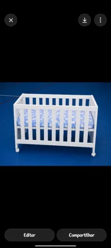 Berço cama + colchão + Banheira, de bebê tudo novo na caixa