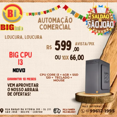 CPU Intel Core I3, 4gb De Ram, Ssd 120gb 120 Gb 8 Gb Intel Hd Graphics