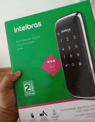 Fechadura Preta Intelbras