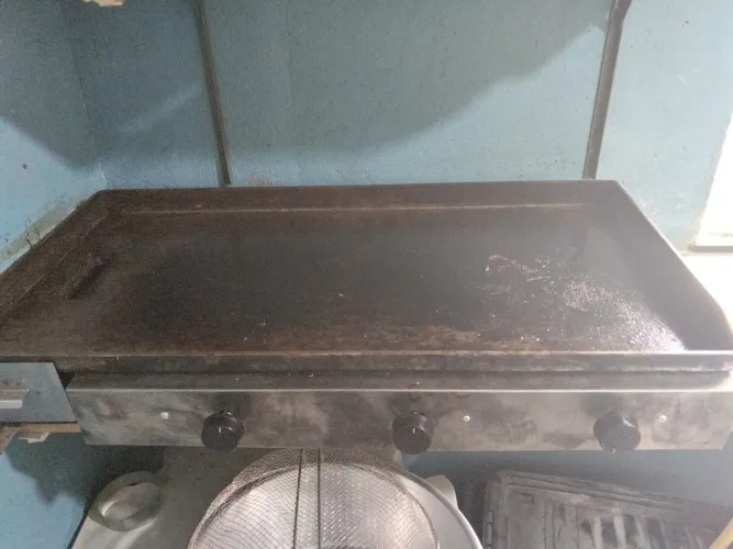 Chapa pra hambúrguer 