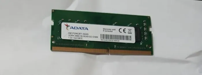 Memoria ddr4 8gb notebook 