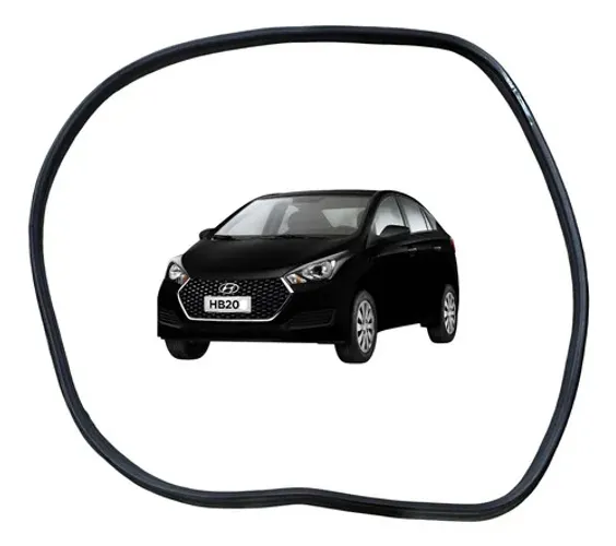 Borracha Tampa Traseira Hyundai Hb20 1.0 Manual 2018