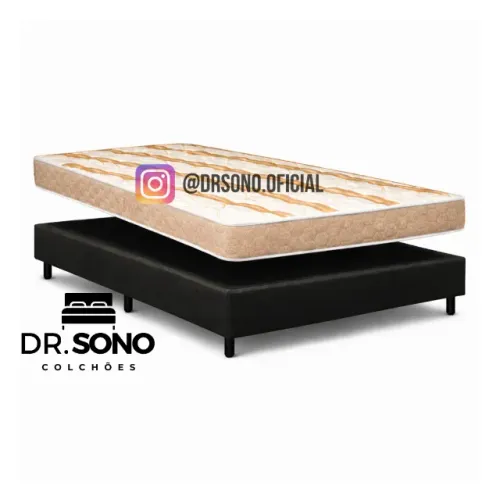 Conjunto Cama Box + Colchão Casal Toraflex 138x188