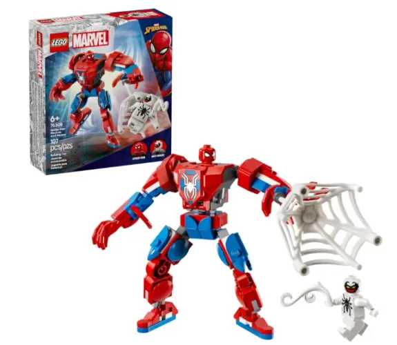 LEGO Super Heroes Marvel Robô do Homem-Aranha vs. Anti-Venom 76308