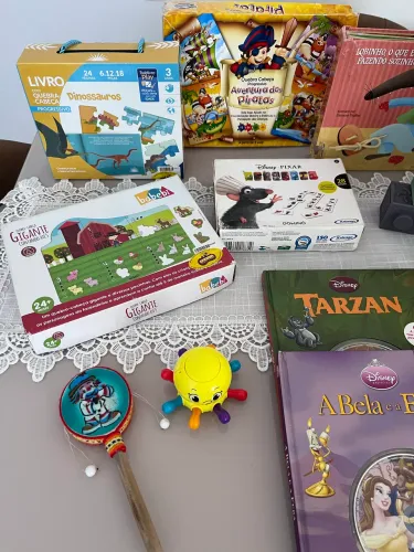 Kit 12 Brinquedos Educativos para 0-3 anos