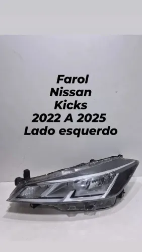 Farol Nissan kicks 2022 A 2025 lado esquerdo original