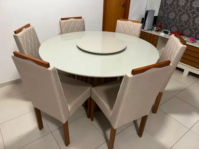 Mesa nova de madeira 