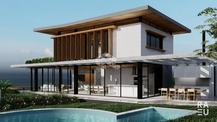 Terreno com 2.000 m² na Praia da Silveira com Piscina e Vista Eterna para o Mar!