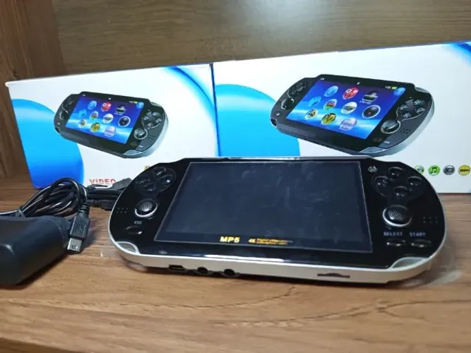 Console Portátil MP5/6 ? Jogos Retro LCD e Multimidia