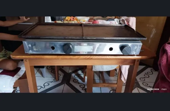 Tapioqueira e hambúrgueira