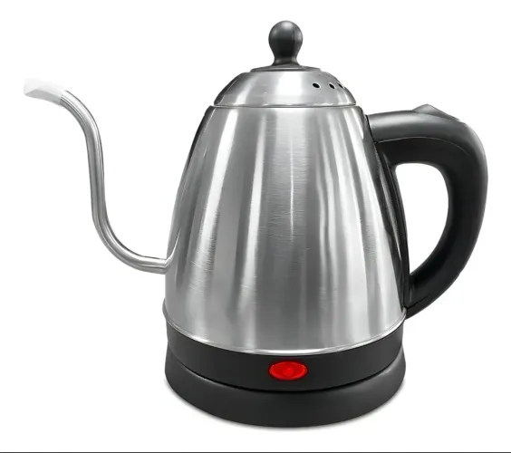 Chaleira Elétrica Pescoço Bico De Ganso Goose 1.21 Aço Inox Cor Prateado