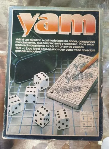 Antigo jogo Yam da Grow 1986
