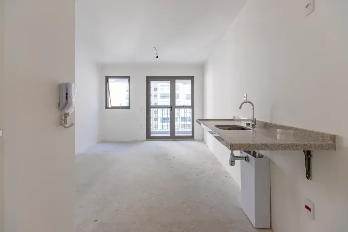 Apartamento studio à venda no Condomínio Ayla Moema Studio & Office em Moema - São Paulo -