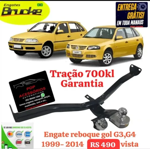 Engate reboque do gol G3 e G4 