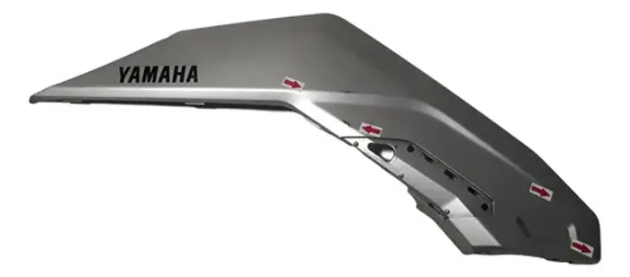 Carenagem Lateral Yamaha Fazer 250 18/24 L/d Orig 62821 Prateado