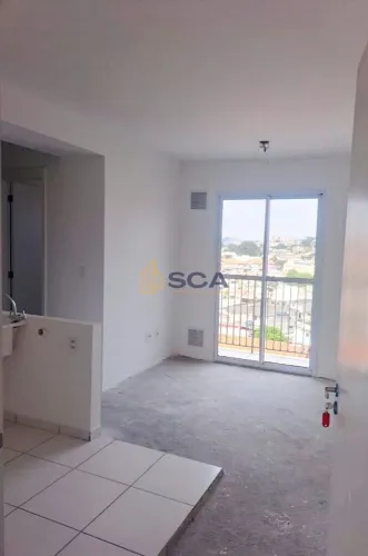 Apartamento de 37 m² com 2 dormitórios e sala com varanda na Vila Mariri - SP