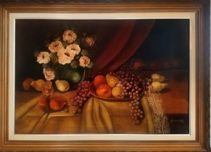 Vendo quadro para mesa de jantar, para ambientes refinados com 1,05m de altura X por 1,45m