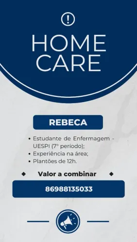 Home care ou Acompanhamento hospitalar - Teresina
