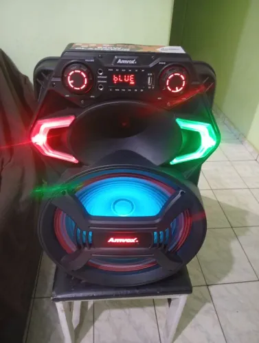 Caixa de som anvox gladiador