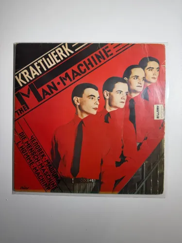 Kraftwerk The Man Machine LP Vinil 1978 1985 Ótimo Estado