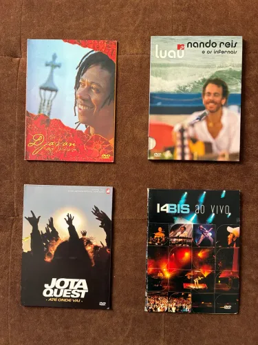 Kit DVD artistas nacionais