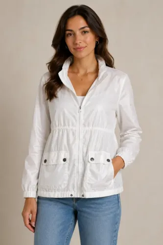 Jaqueta Kids Branca Zara