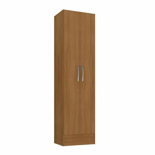 Armário Multiuso Organizador 2 Portas 4 Prateleiras Cinamomo Rodial<br>