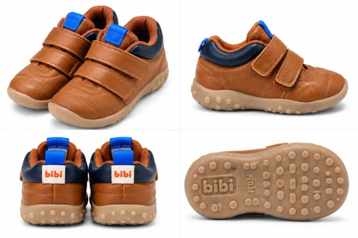 Tênis infantil Bibi Tam.24 com velcro - 70,00