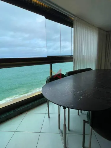 Apartamento frente mar, mobiliado 3 quartos 1 suite 2 vagas