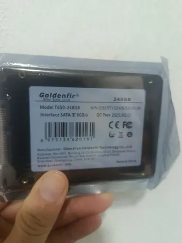 SSD GOLDENFIR 240 GB NOVO