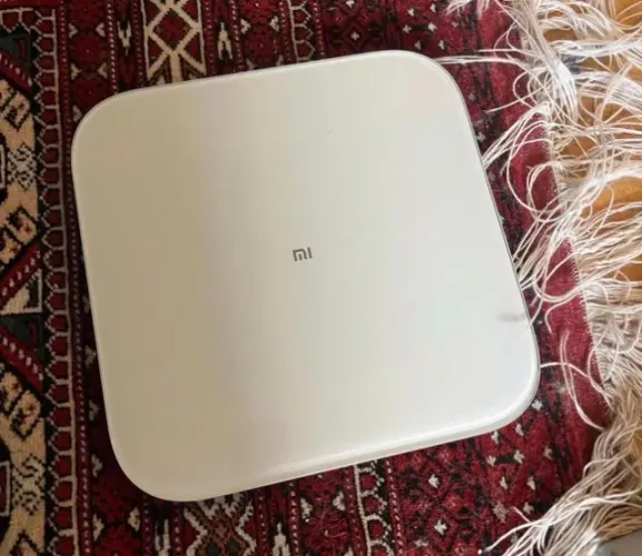 balança digital xiaomi branca