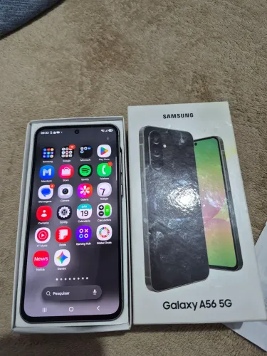 Galaxy A56 256GB 8GB de RAM (IMPECÁVEL) com caixa e nota