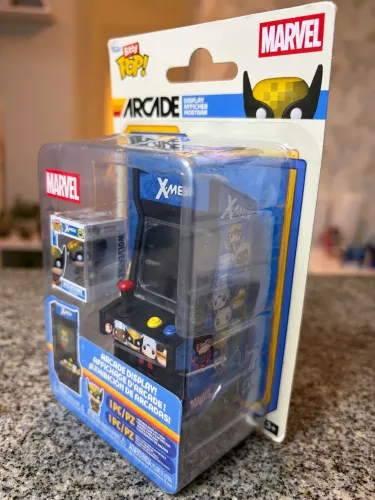 funko bitty pop! marvel x-men wolverine arcade