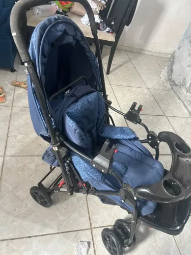 Carrinho de Bebê Cosco Kids Travel System Reverse + Bebê Conforto