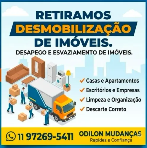 Desmobilização de imóveis residenciais e comerciais