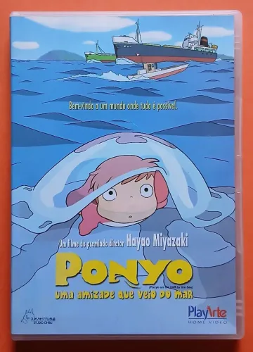 Dvd Ponyo - Uma Amizade que Veio do Mar - Hayao Miyazaki