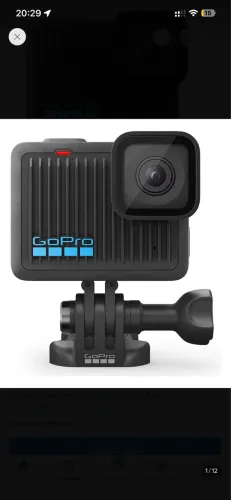 GoPro HERO 4K Câmera de Ação Compacta à Prova d'água Cor Preto