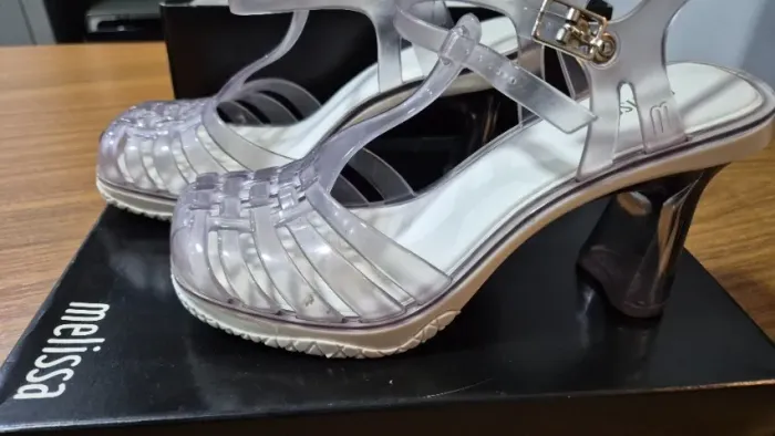 Sandália Feminina Melissa Vixen Transparente tam. 35